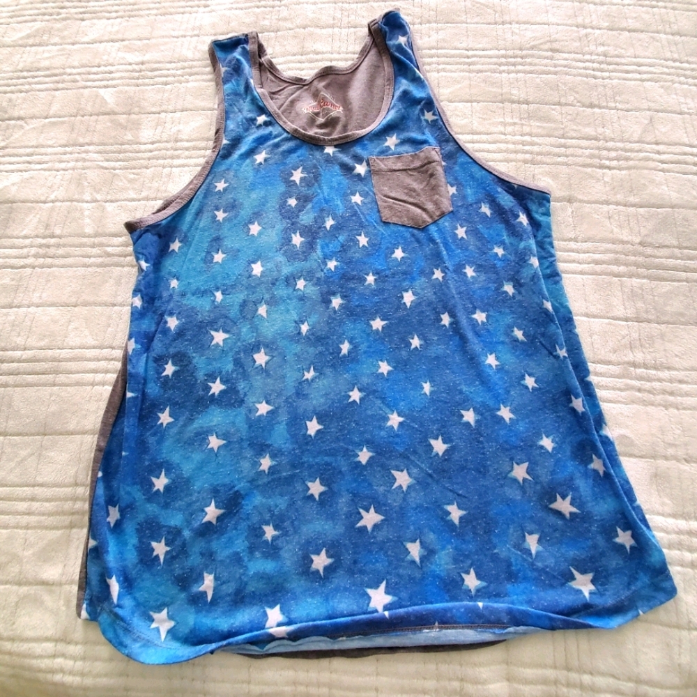 Red Camel Stars Tank Top